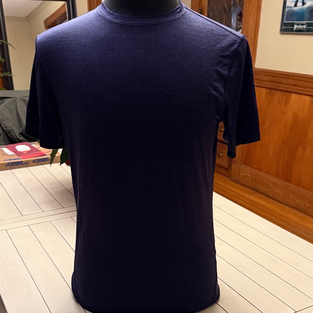 Men's Premium Deep Blue Short Sleeve Tee